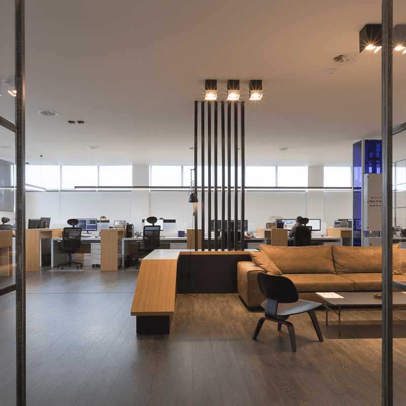 Semitron's R&D open space