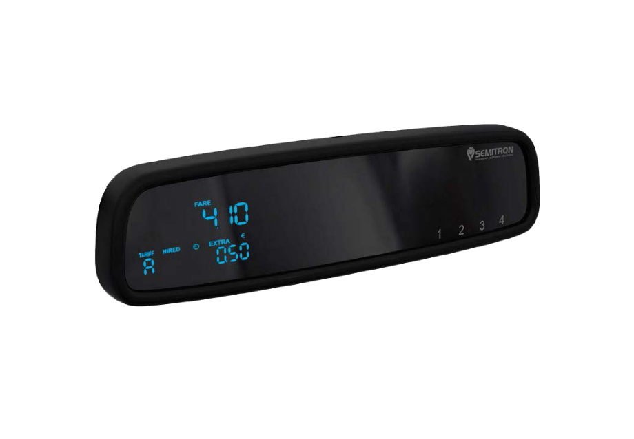 Mirror taximeter panther P6S2