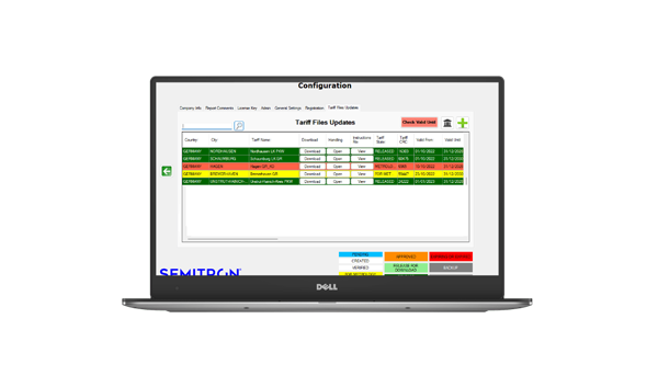 Tarif Creation & Verification Tool
