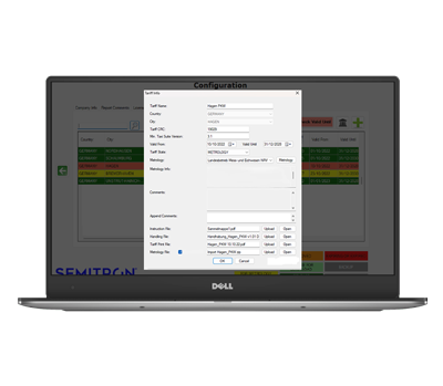 Tarif Creation & Verification Tool